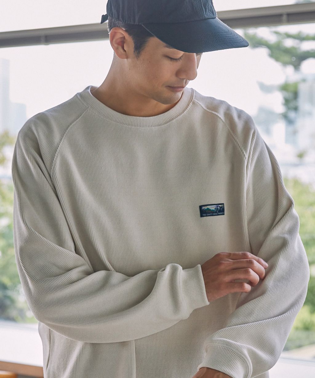 THE CRAFT CREW PRODUCTS 抗菌防臭燈芯絨長袖上衣_4