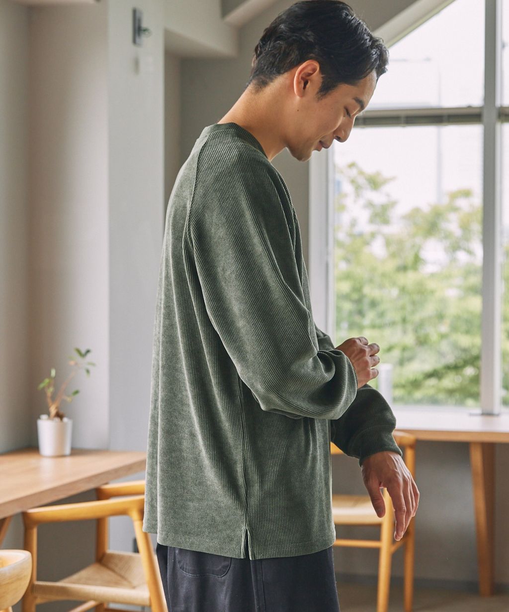 THE CRAFT CREW PRODUCTS 抗菌防臭燈芯絨長袖上衣_30