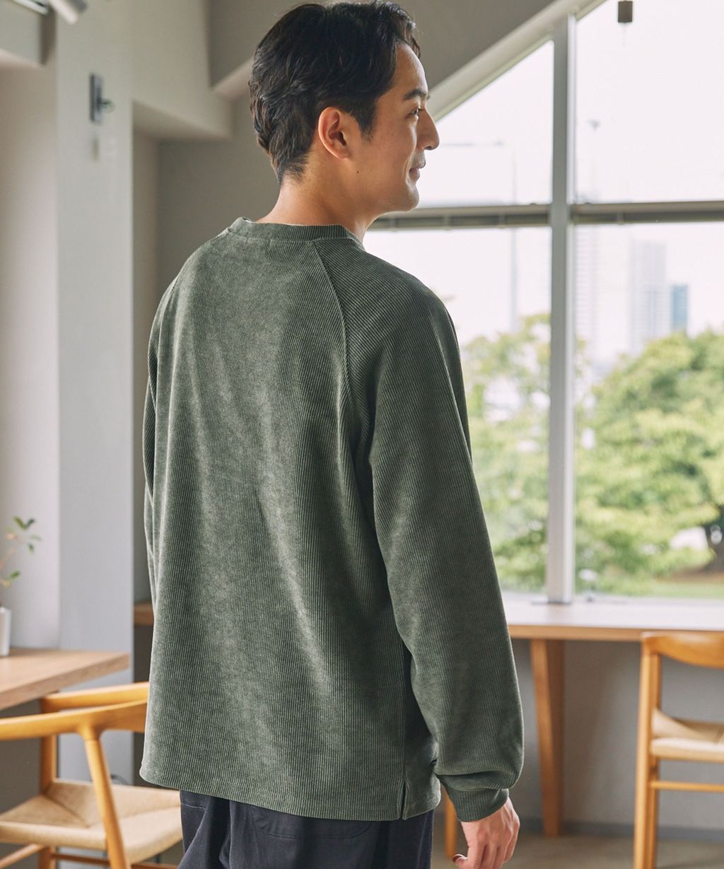 THE CRAFT CREW PRODUCTS 抗菌防臭燈芯絨長袖上衣_31