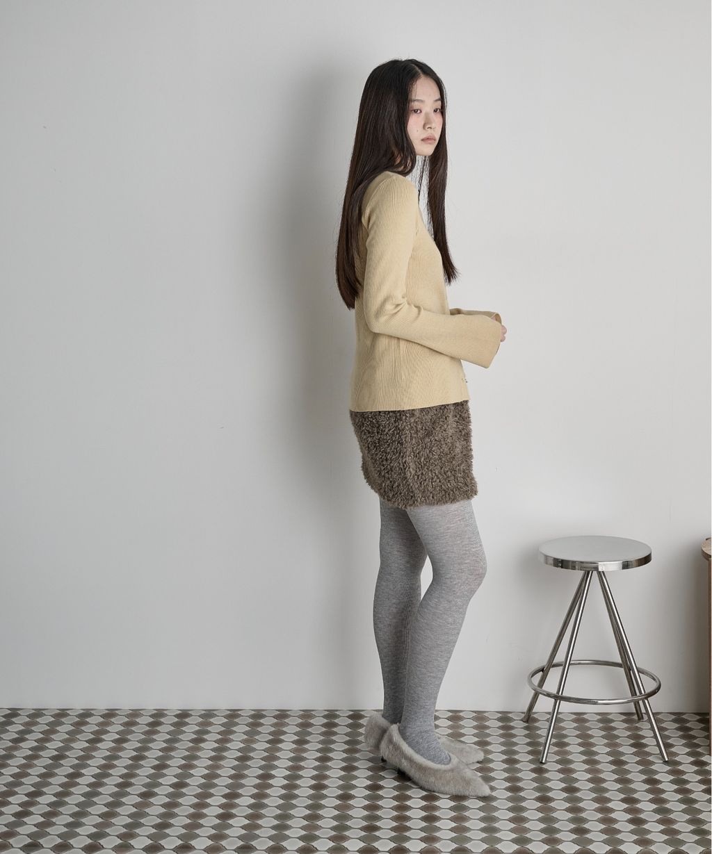 THE YOn 修身羅紋針織POLO開襟衫_43