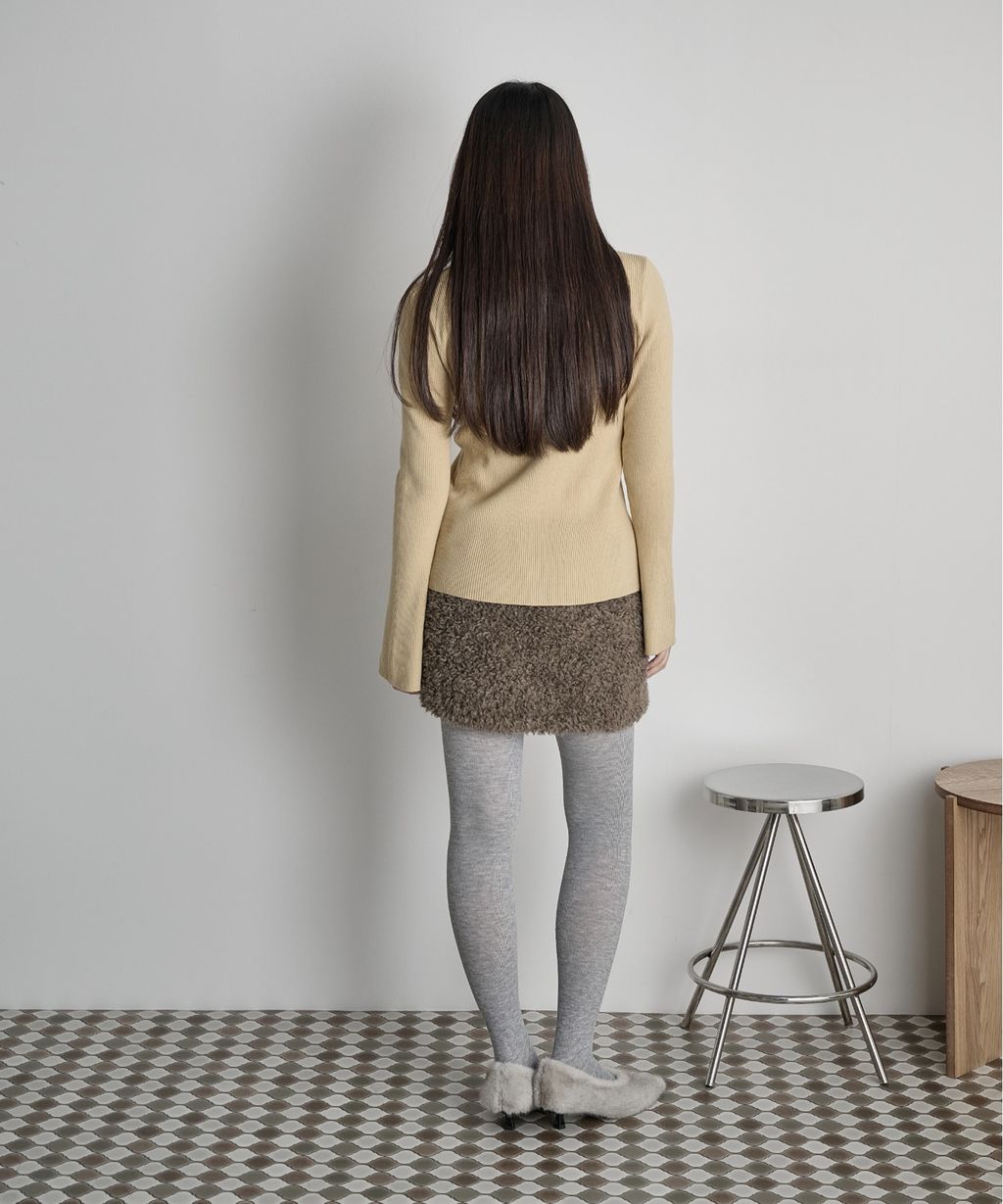 THE YOn 修身羅紋針織POLO開襟衫_44