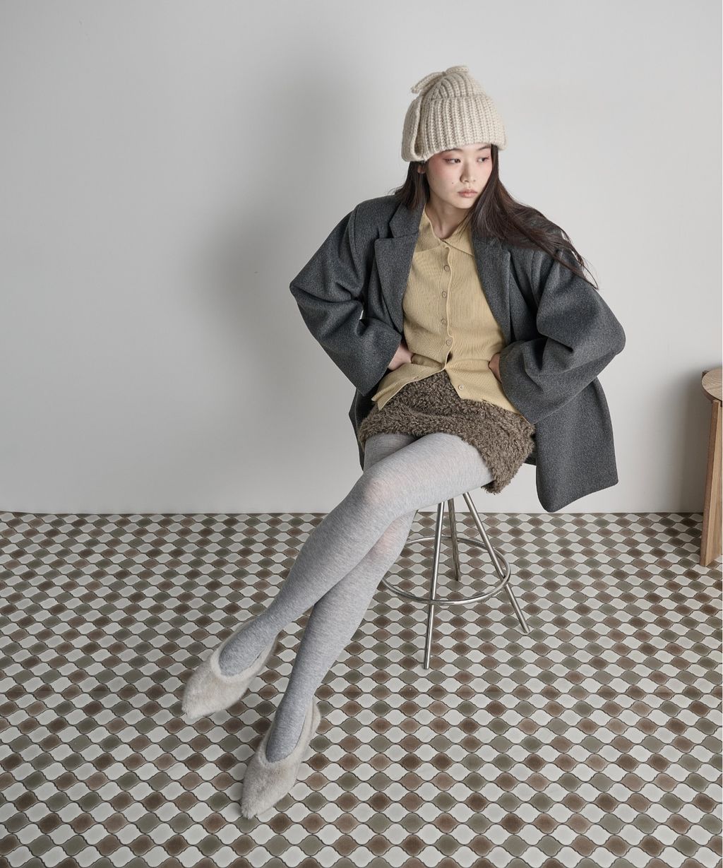 THE YOn 修身羅紋針織POLO開襟衫_52