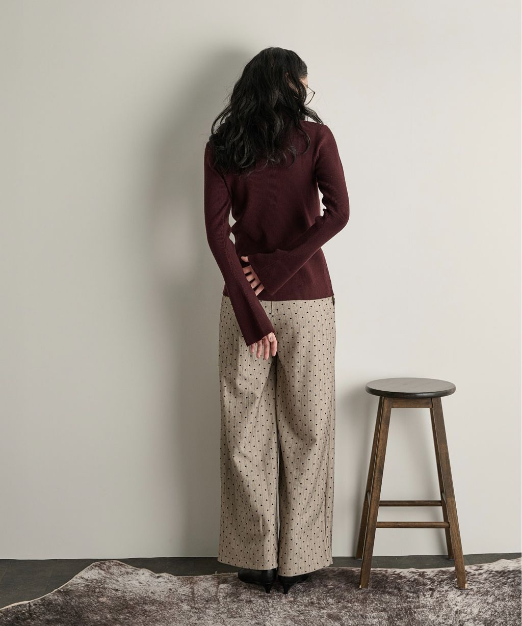 THE YOn 修身羅紋針織POLO開襟衫_28