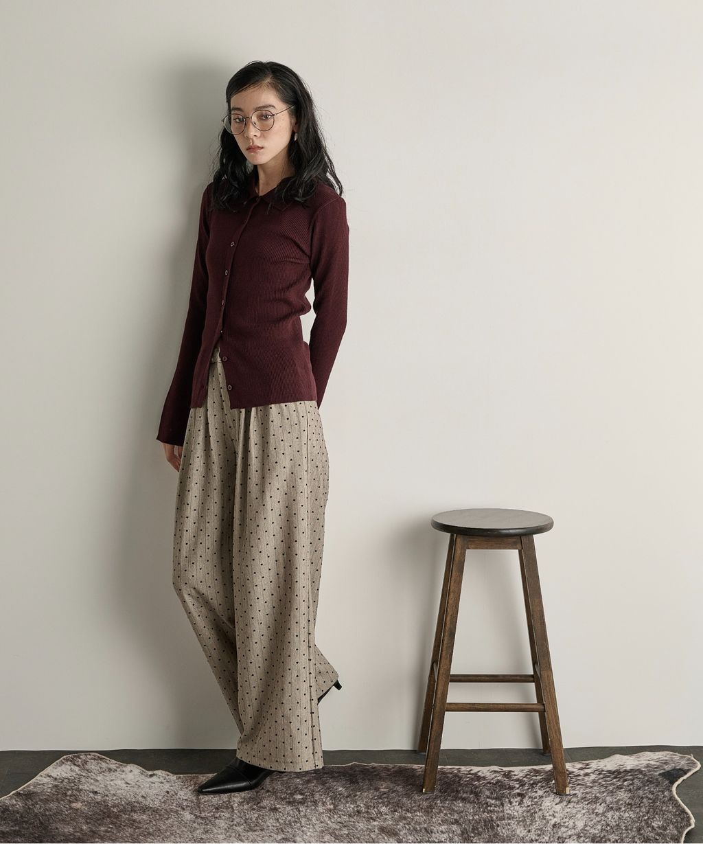 THE YOn 修身羅紋針織POLO開襟衫_27