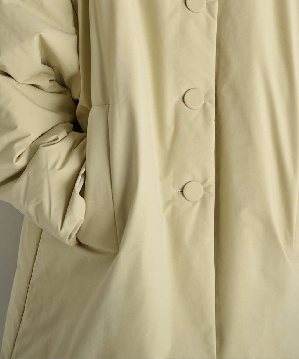 THE YOn 中長版蓬鬆鋪棉保暖外套(附圍巾)_30