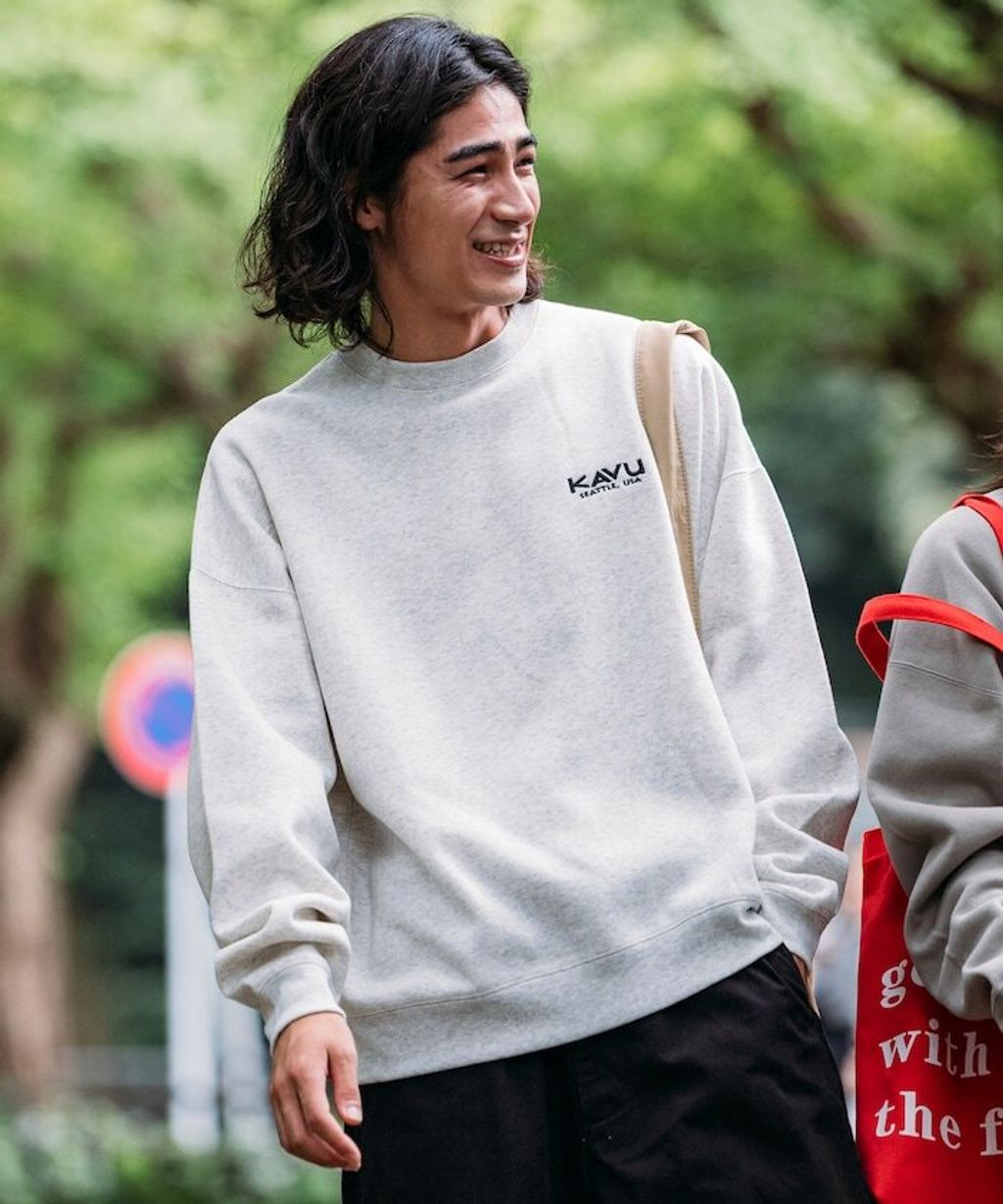 KAVU×FREAKS STORE 全刺繡老虎大學T_32