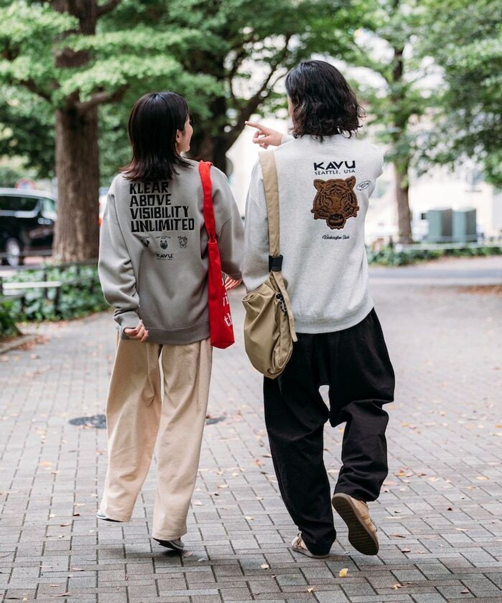 KAVU×FREAKS STORE 全刺繡老虎大學T_26