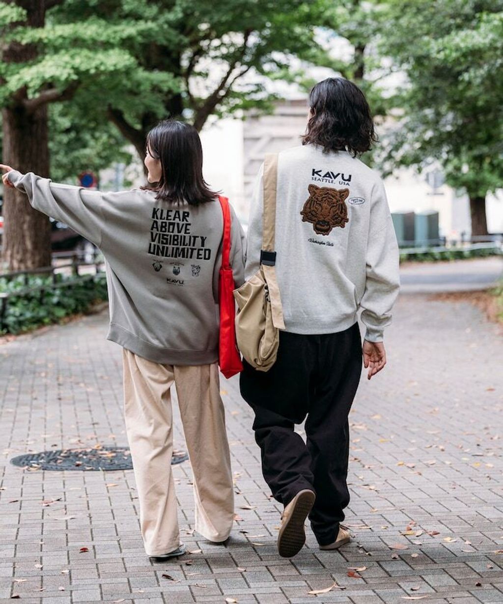 KAVU×FREAKS STORE 全刺繡老虎大學T_27