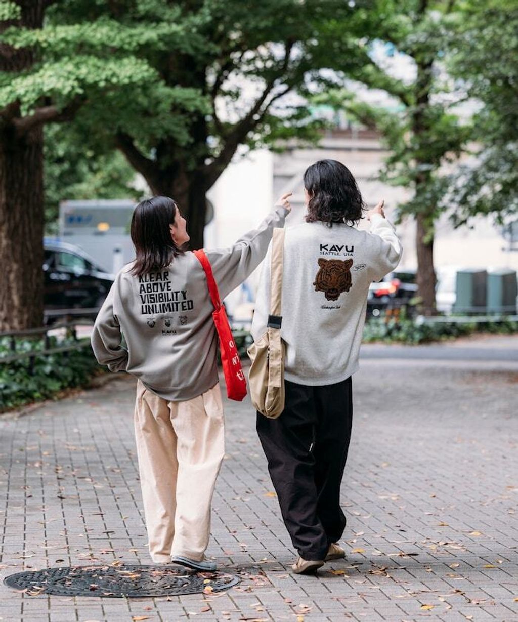 KAVU×FREAKS STORE 全刺繡老虎大學T_28