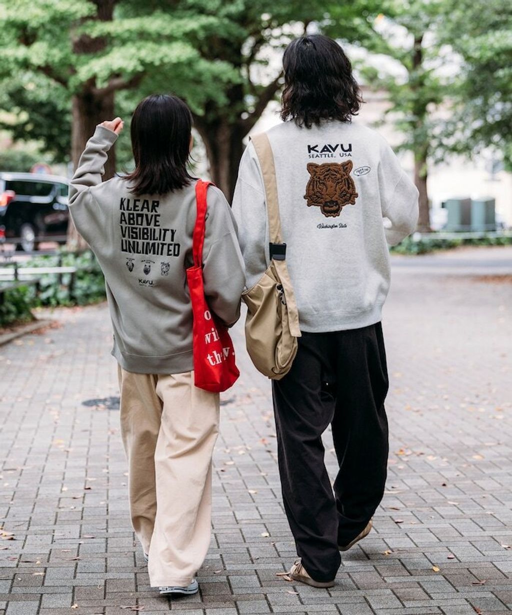 KAVU×FREAKS STORE 全刺繡老虎大學T_25