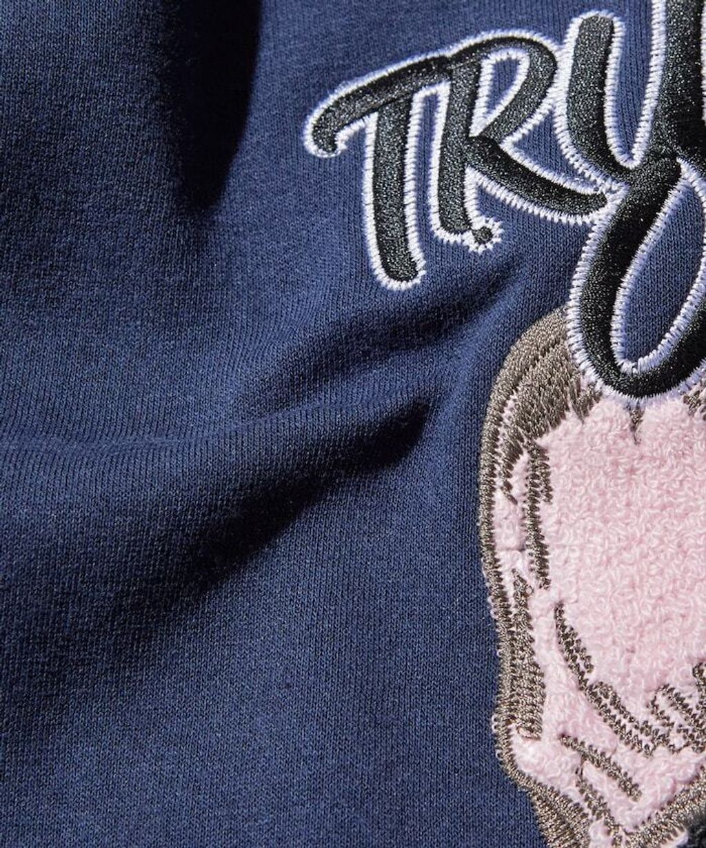 KAVU×FREAKS STORE 全刺繡鬥牛犬大學T_16