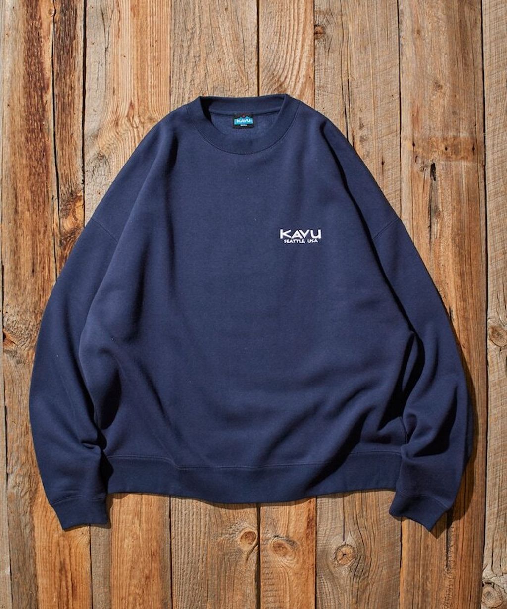 KAVU×FREAKS STORE 全刺繡鬥牛犬大學T_17