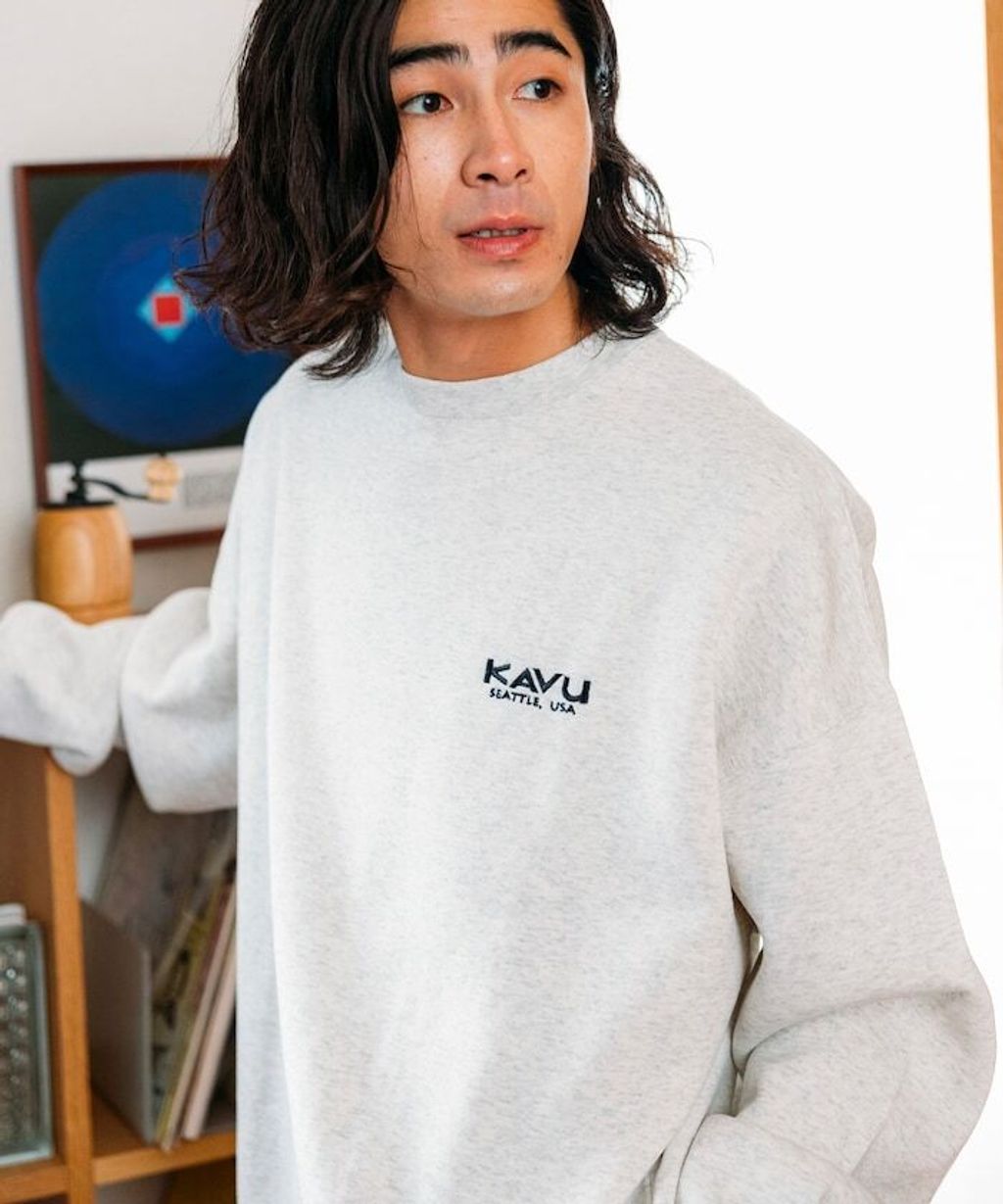 KAVU×FREAKS STORE 全刺繡棕熊大學T_38