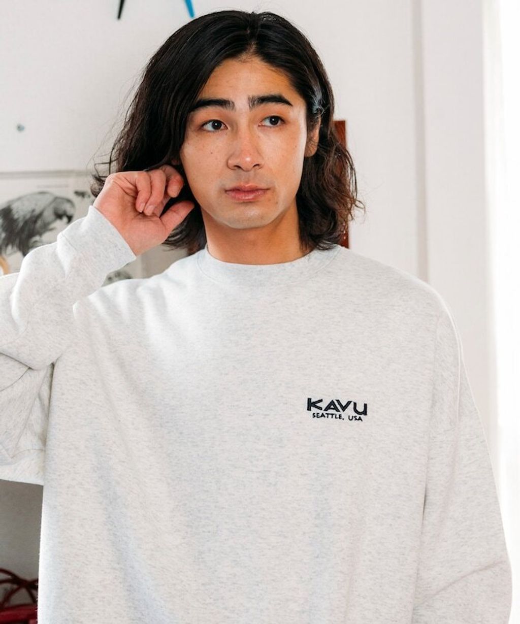 KAVU×FREAKS STORE 全刺繡棕熊大學T_39