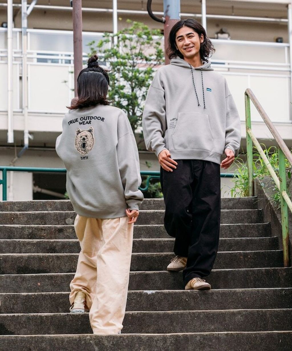KAVU×FREAKS STORE 全刺繡棕熊大學T_24