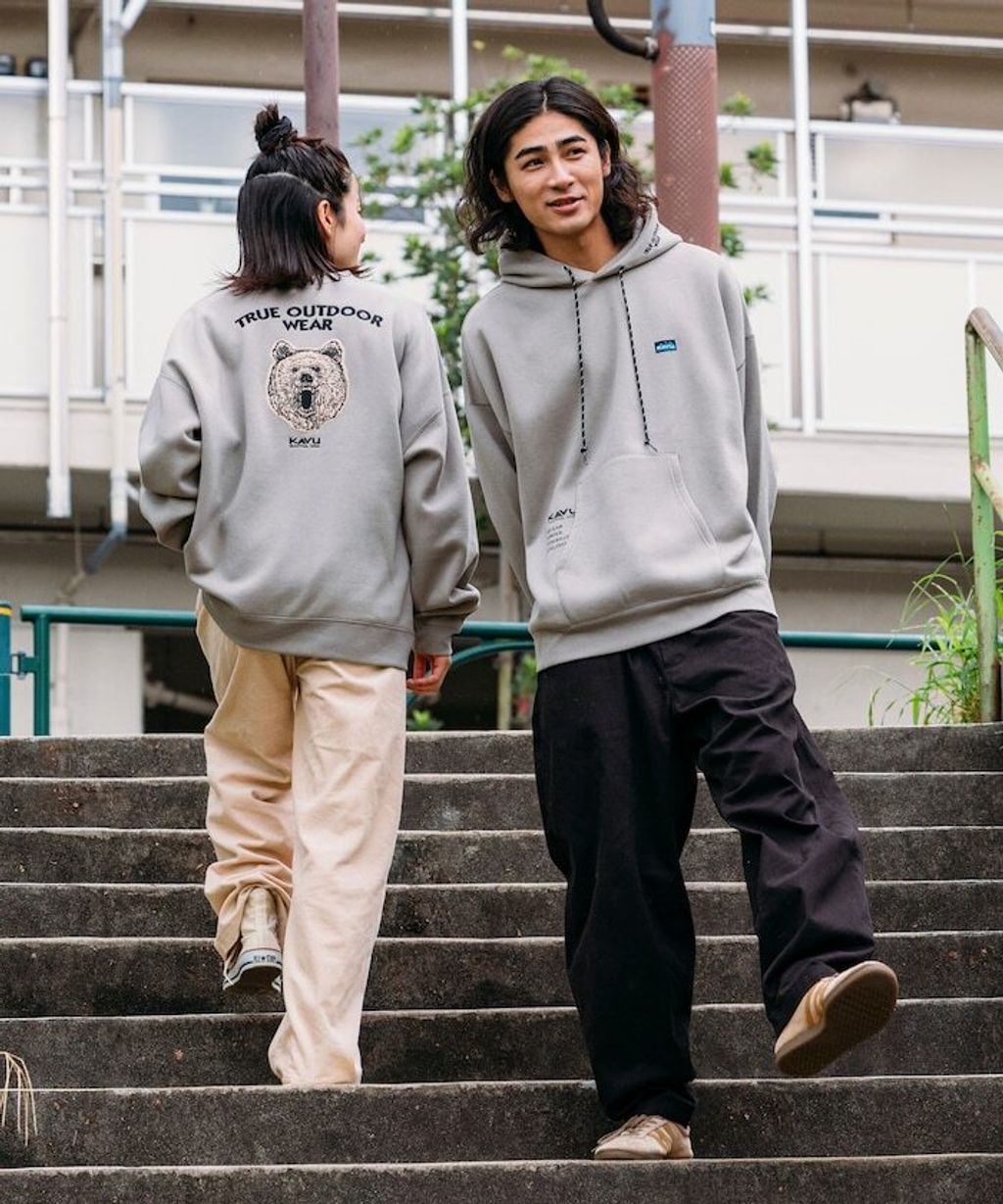 KAVU×FREAKS STORE 全刺繡棕熊大學T_25