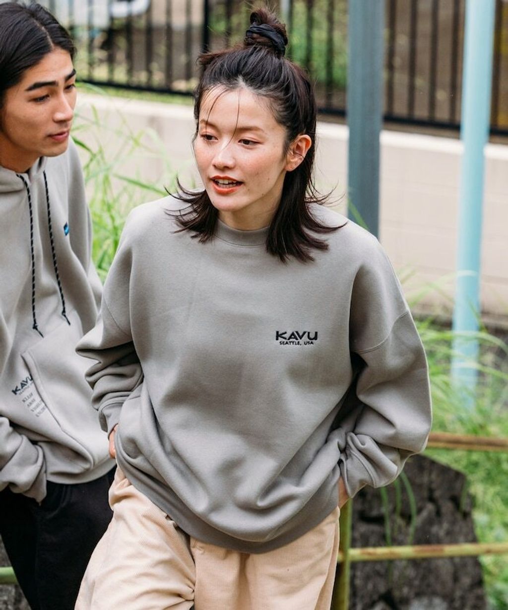 KAVU×FREAKS STORE 全刺繡棕熊大學T_32