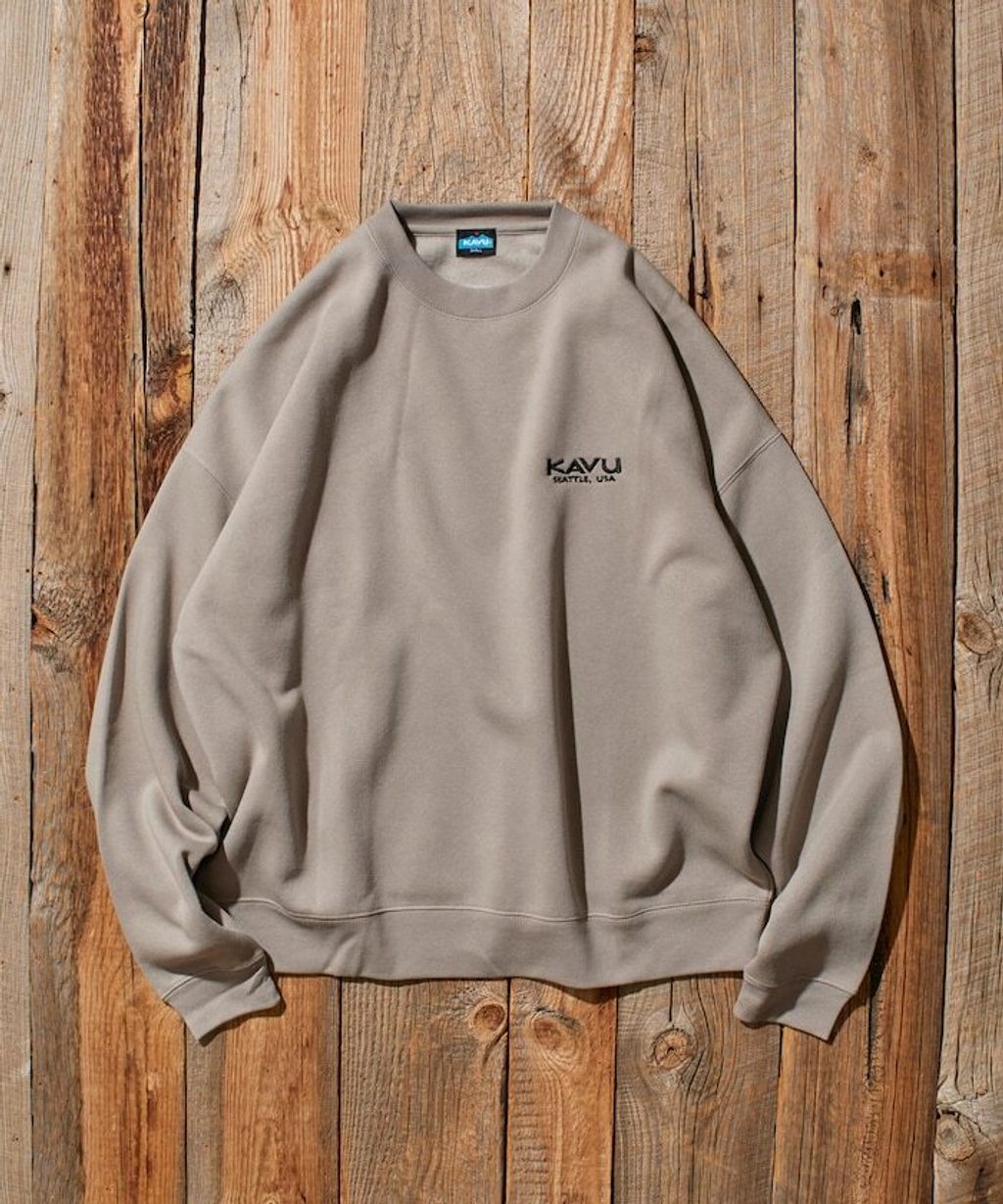 KAVU×FREAKS STORE 全刺繡棕熊大學T_18