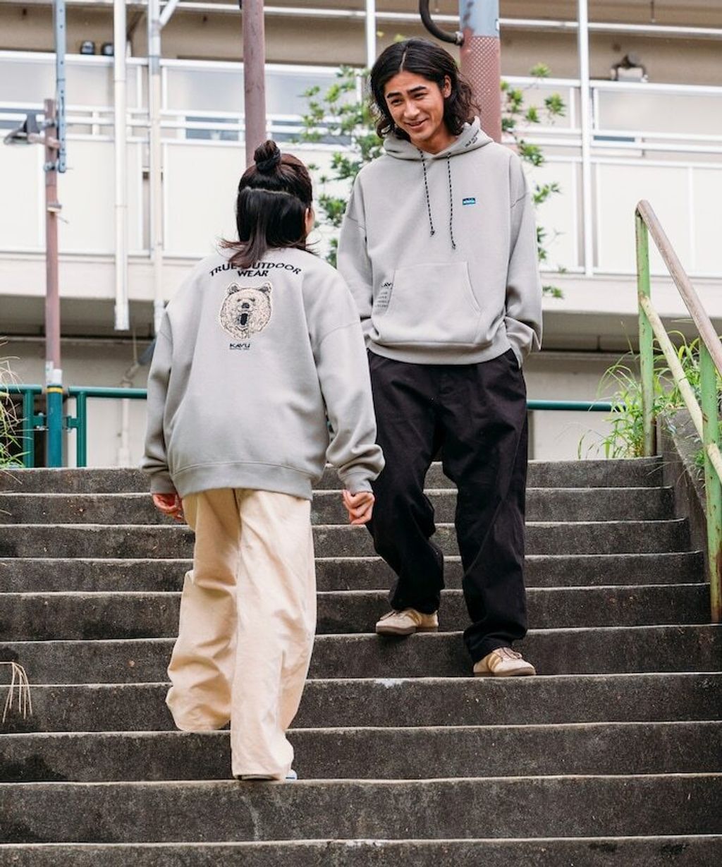 KAVU×FREAKS STORE 全刺繡棕熊大學T_23