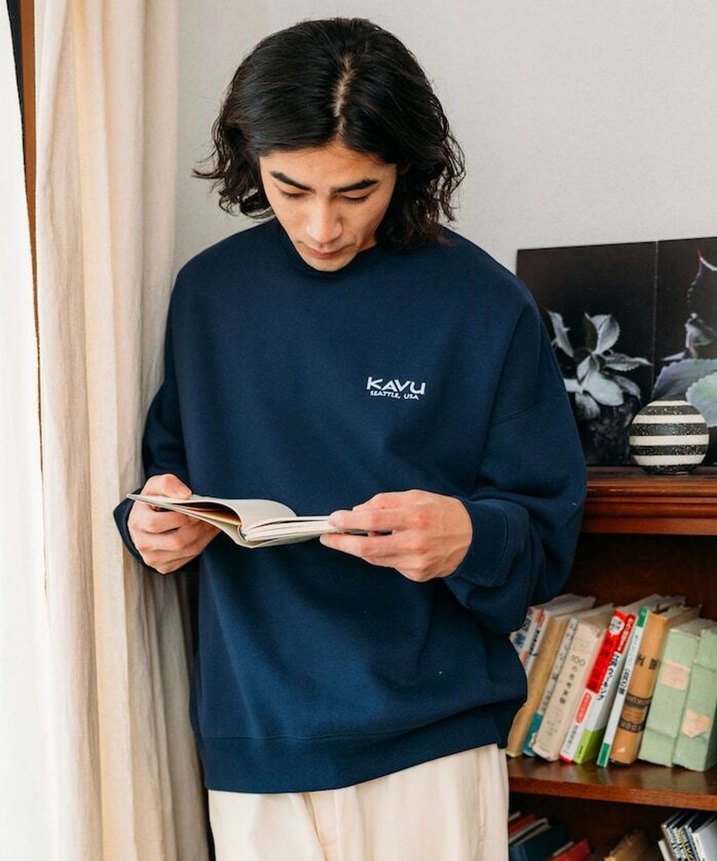 KAVU×FREAKS STORE 全刺繡乳牛大學T_42