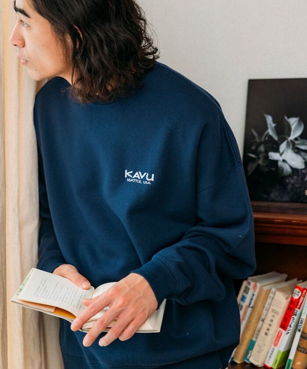 KAVU×FREAKS STORE 全刺繡乳牛大學T_44