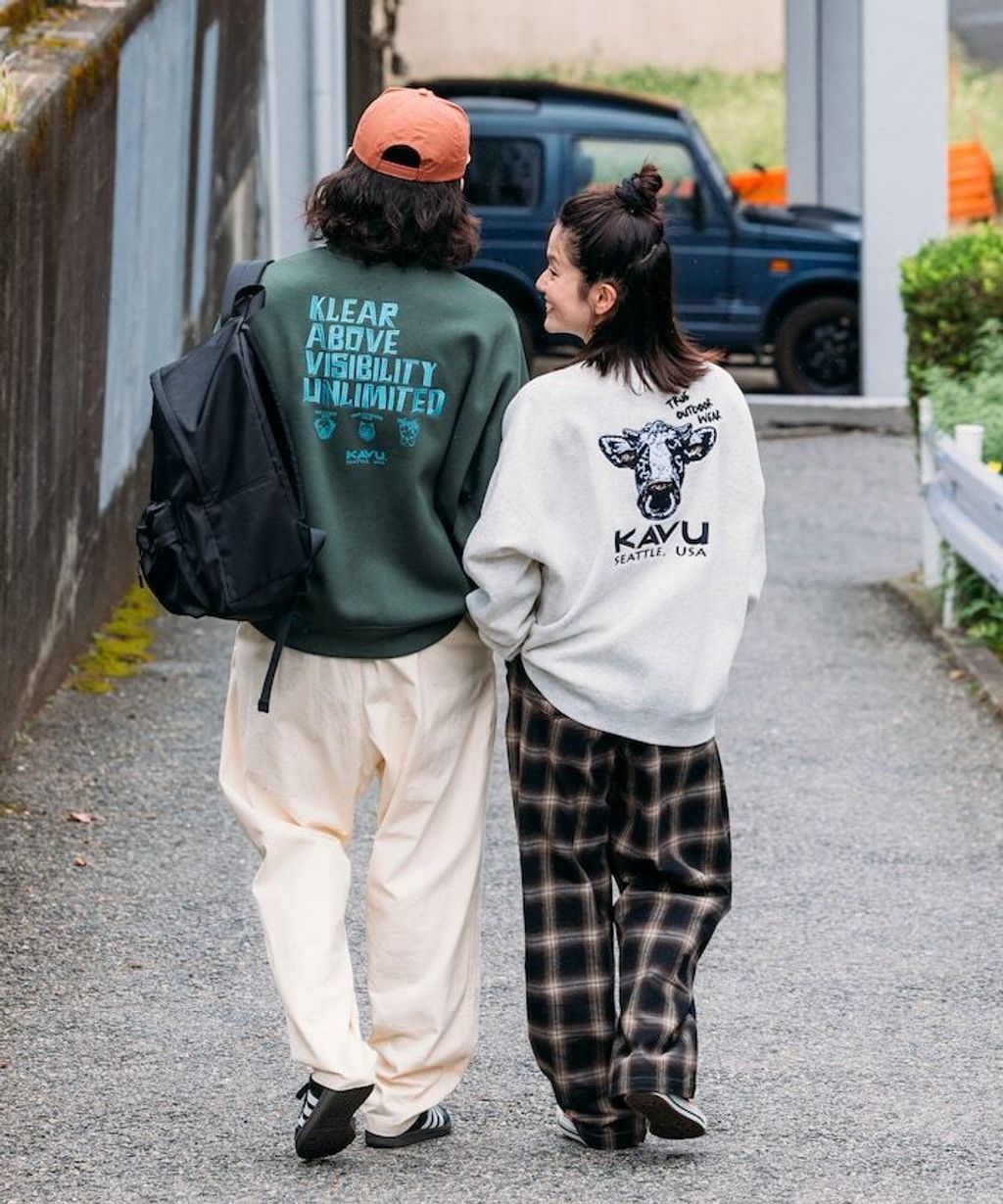 KAVU×FREAKS STORE 全刺繡乳牛大學T_26