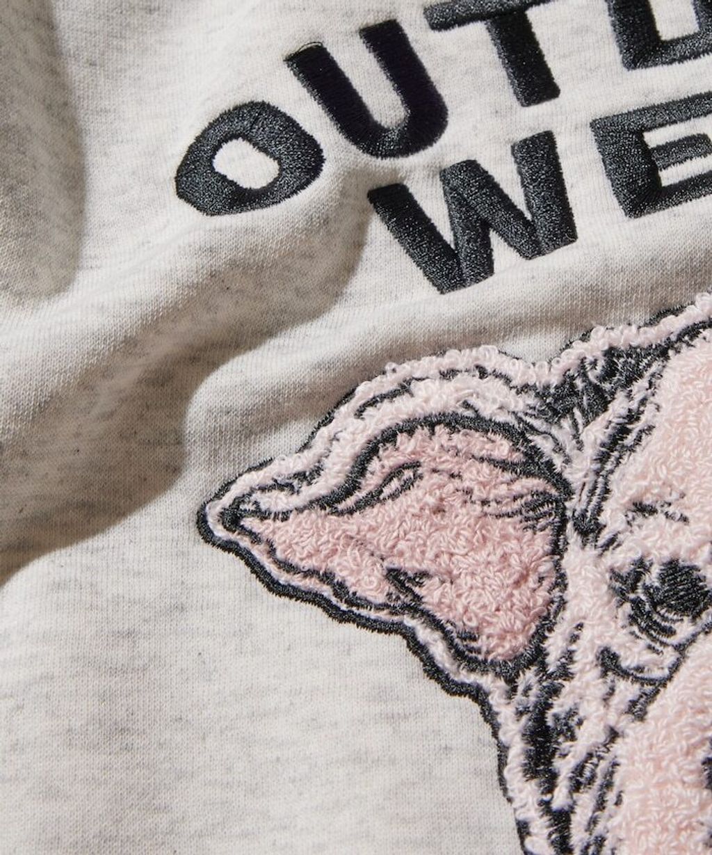 KAVU×FREAKS STORE 全刺繡豬頭大學T_10