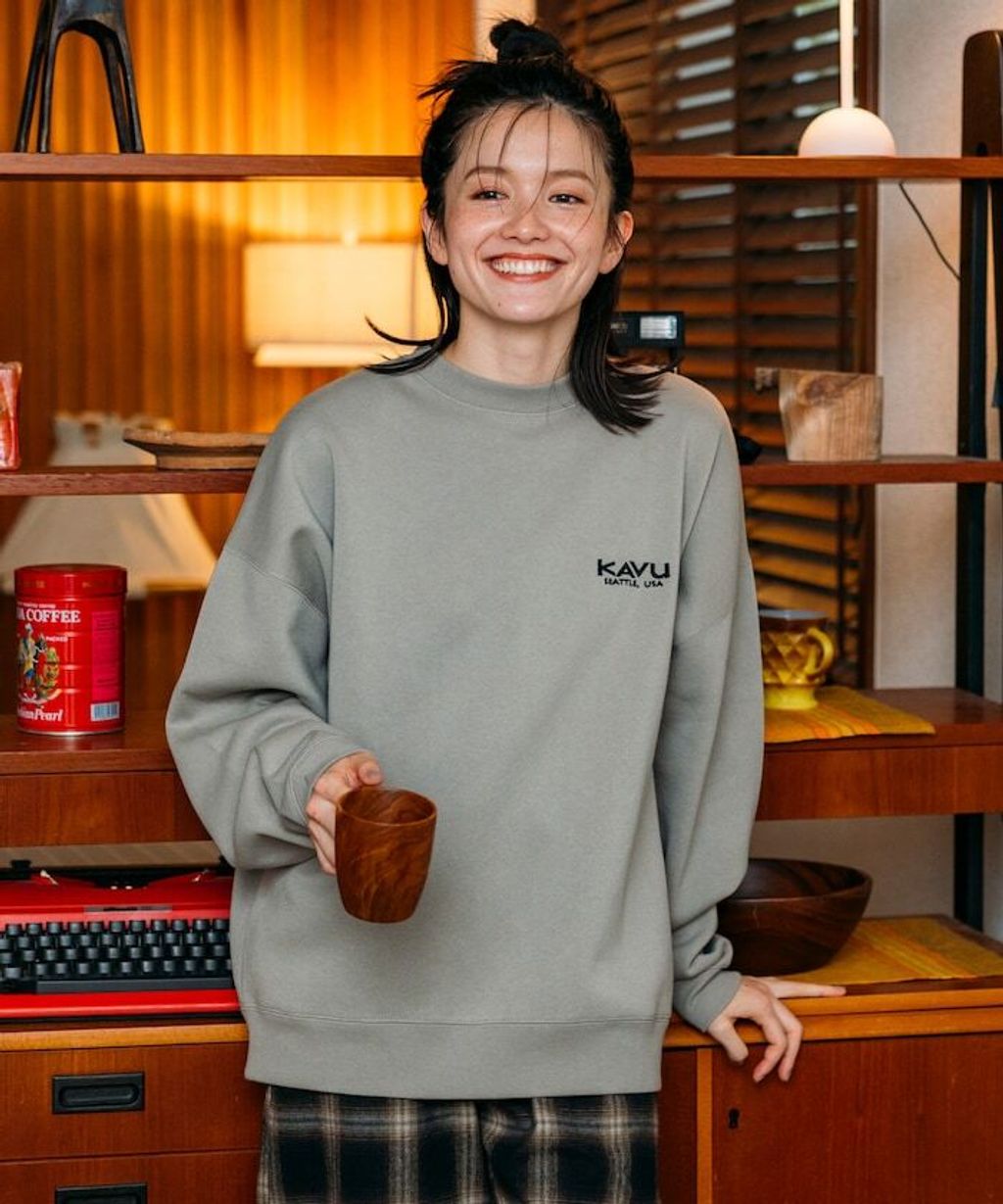 KAVU×FREAKS STORE 全刺繡豬頭大學T_41