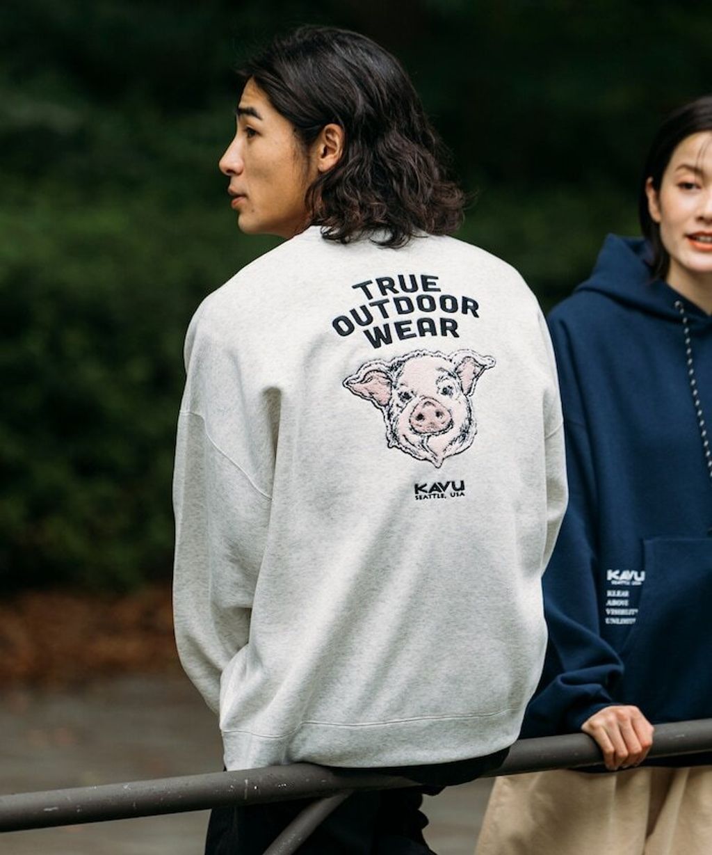 KAVU×FREAKS STORE 全刺繡豬頭大學T_28