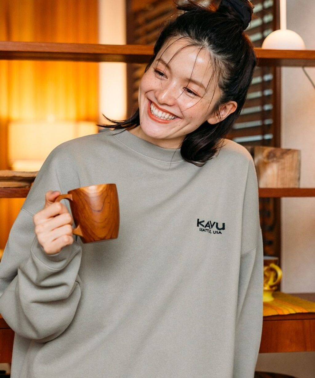 KAVU×FREAKS STORE 全刺繡豬頭大學T_42