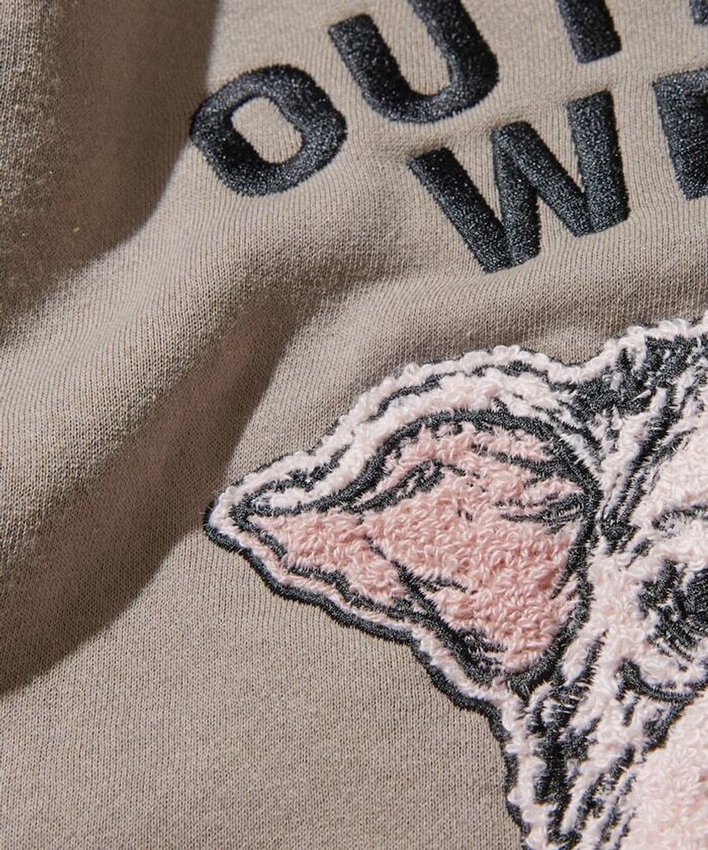 KAVU×FREAKS STORE 全刺繡豬頭大學T_17