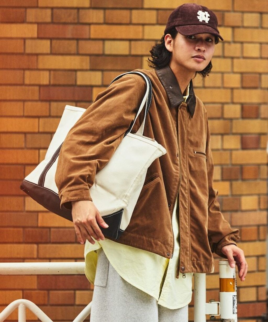 FREAKS STORE 復古洗舊麂皮質感LEATHERED工裝外套_7