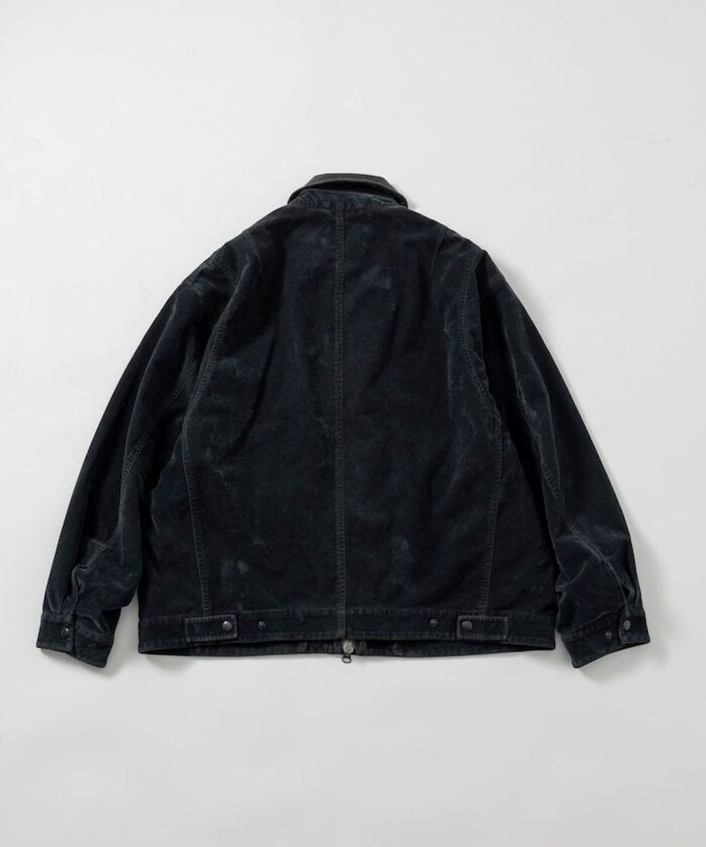 FREAKS STORE 復古洗舊麂皮質感LEATHERED工裝外套_31