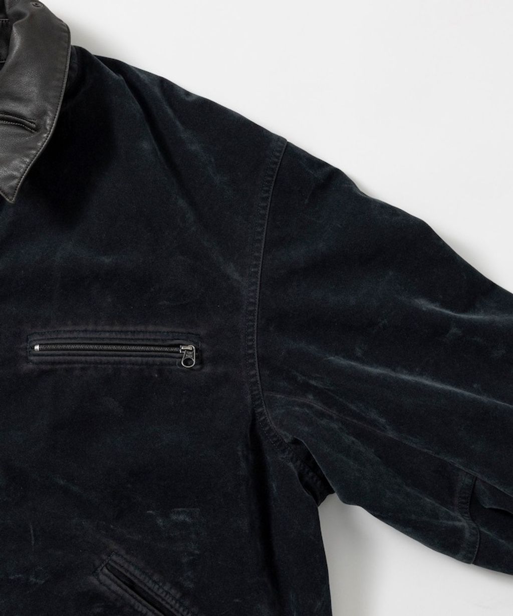 FREAKS STORE 復古洗舊麂皮質感LEATHERED工裝外套_22