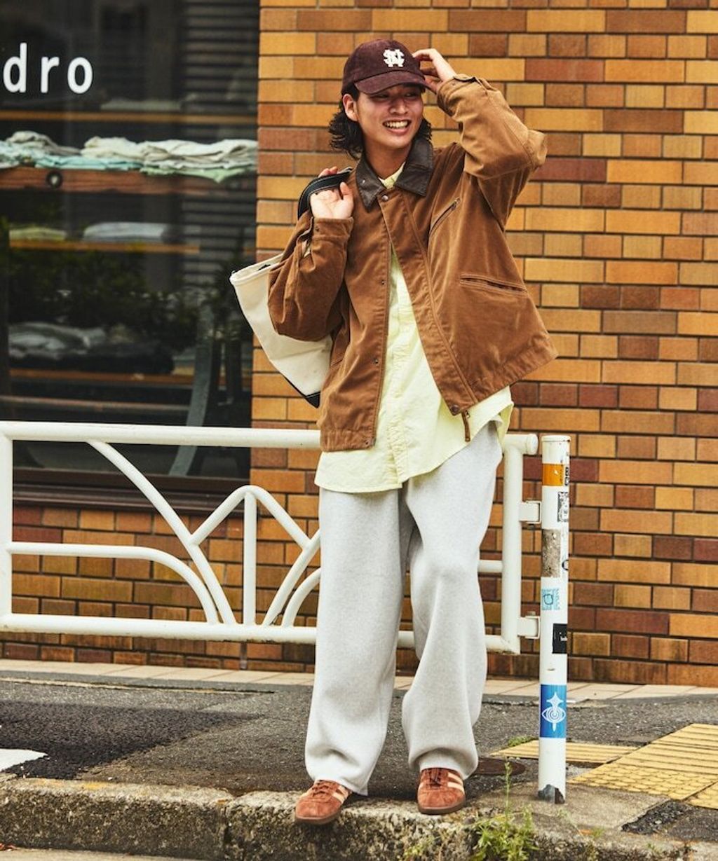 FREAKS STORE 復古洗舊麂皮質感LEATHERED工裝外套_15