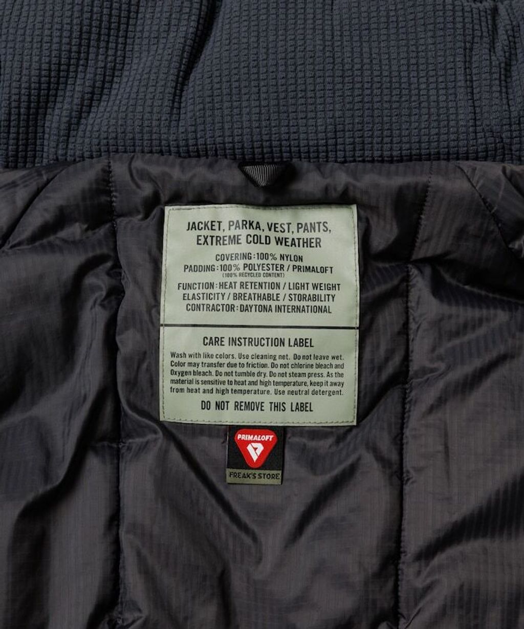 FREAKS STORE × PRIMALOFT 防潑水輕量PCU LEVEL7軍外套_14