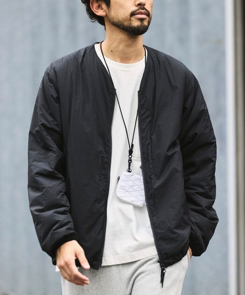 FREAKS STORE × PRIMALOFT 防潑水輕量保暖無領外套_28