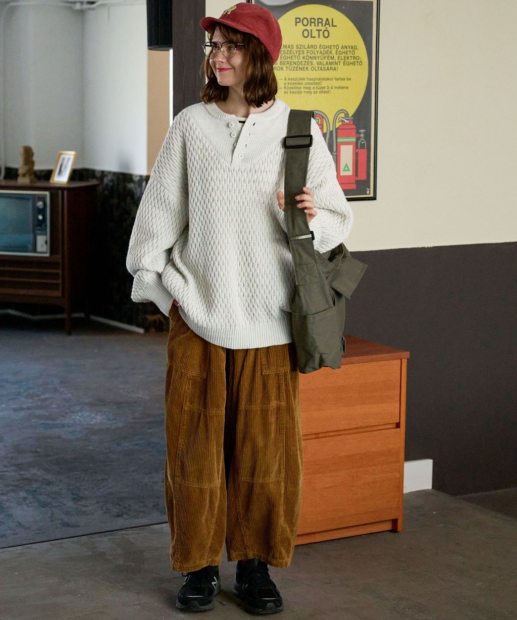 MONO-MART 華夫格針織亨利領毛衣_11