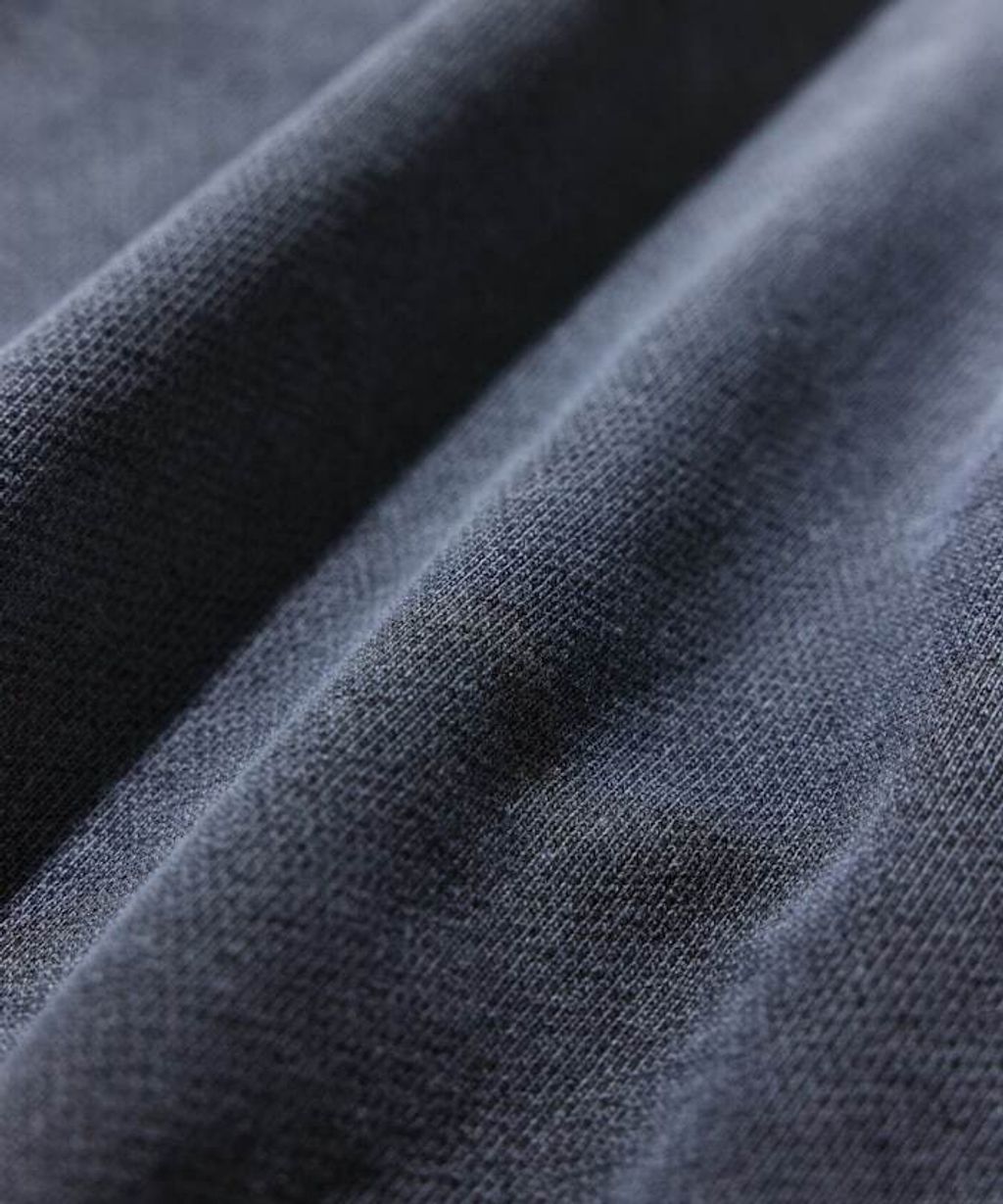 NAUTICA 復古刷色水染HIDDEN LOGO 490g厚磅圓領大學T_18