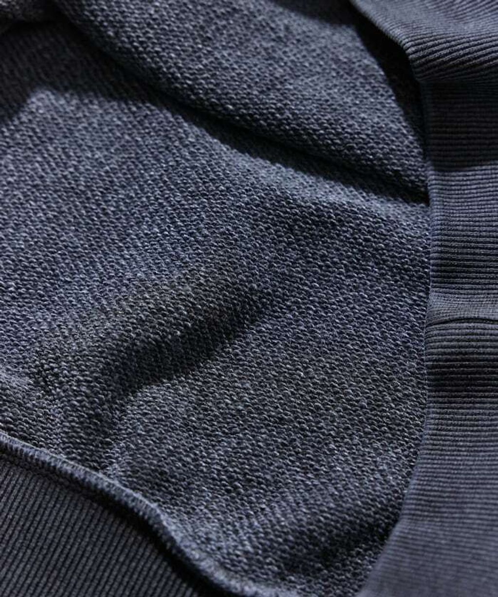 NAUTICA 復古刷色水染HIDDEN LOGO 490g厚磅圓領大學T_19