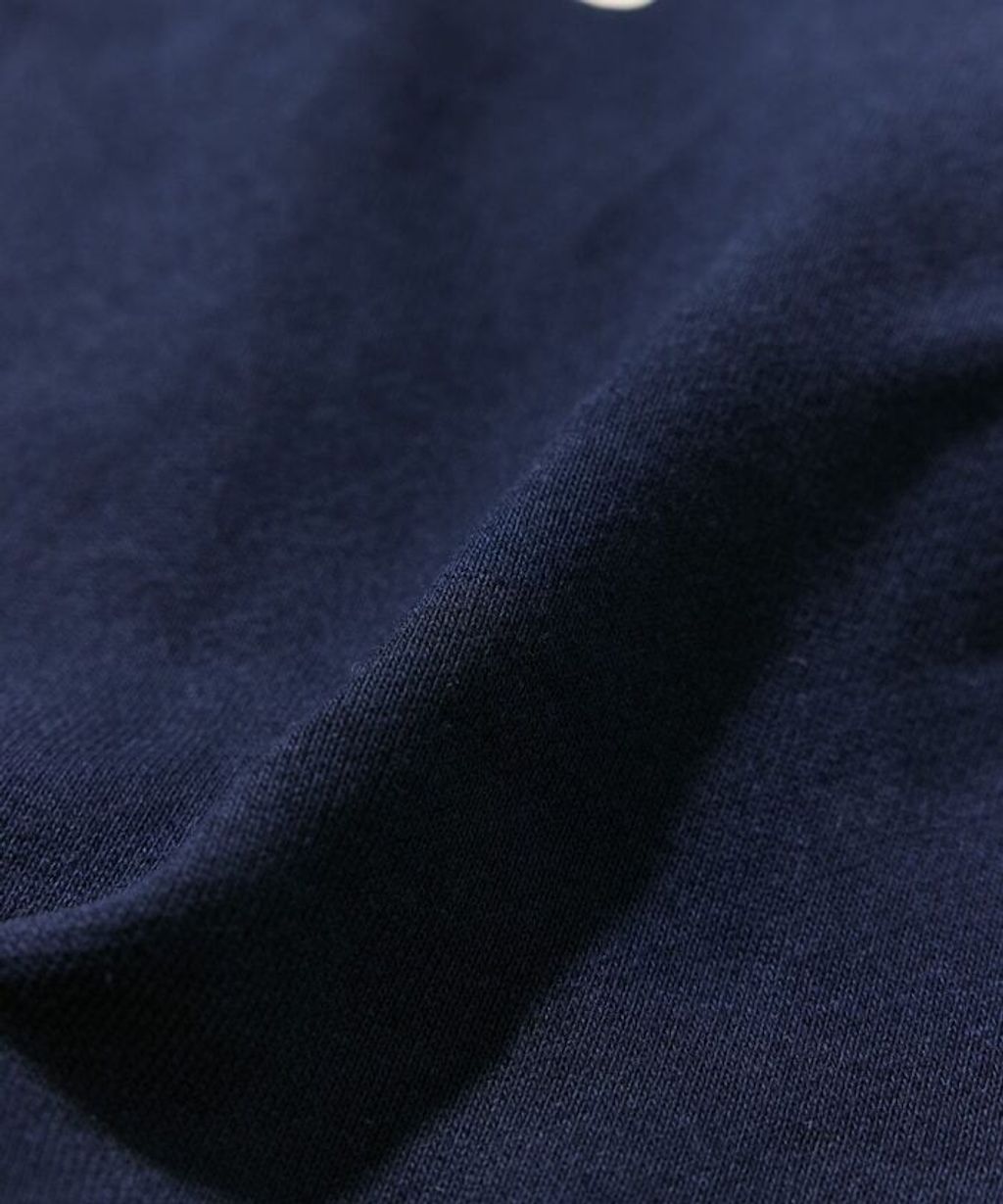 NAUTICA 毛氈立體字母弧形LOGO 490g厚磅圓領大學T_24