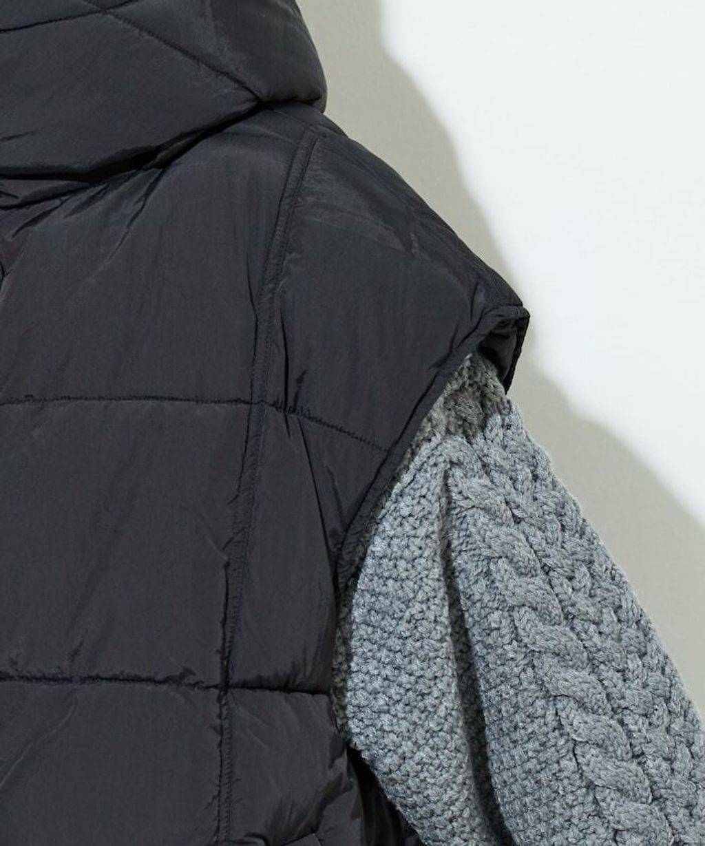 FREAKS STORE 中棉絎縫保暖連帽背心_38