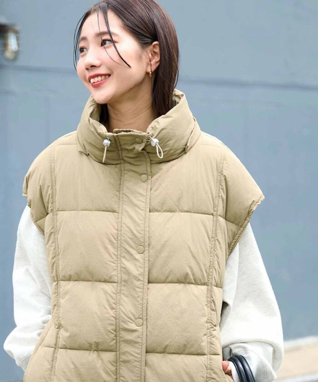 FREAKS STORE 中棉絎縫保暖連帽背心_9