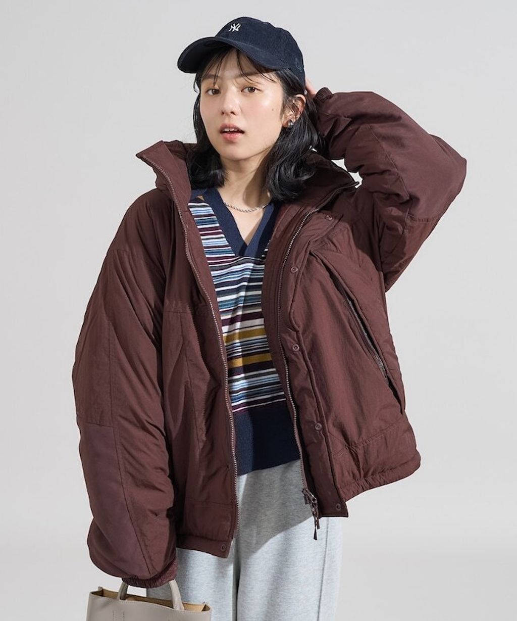 FREAKS STORE × PRIMALOFT 防風防水輕量保暖可收納連帽外套(女款)_11