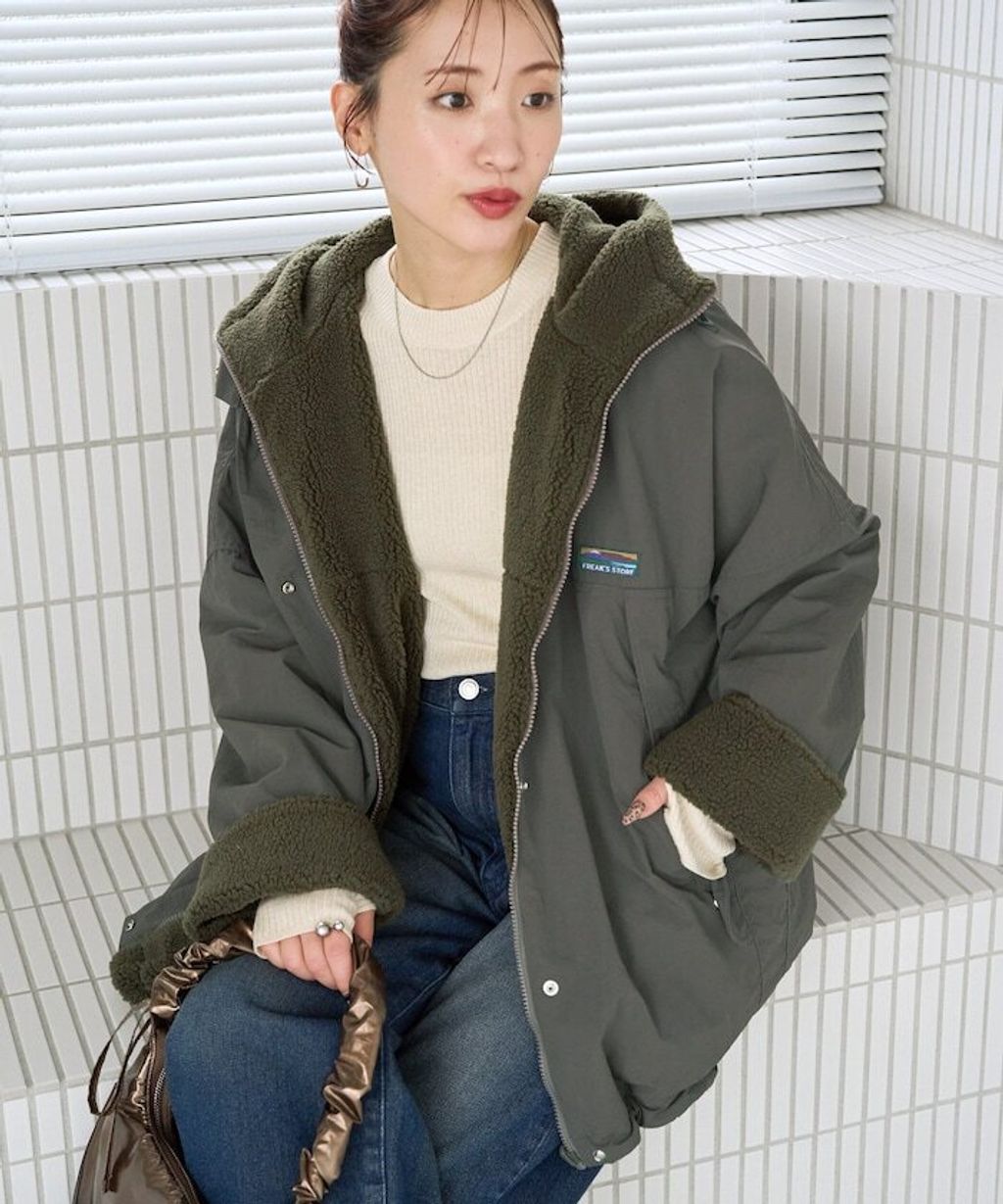 FREAKS STORE OUTDOORS雙面兩穿連帽外套_1
