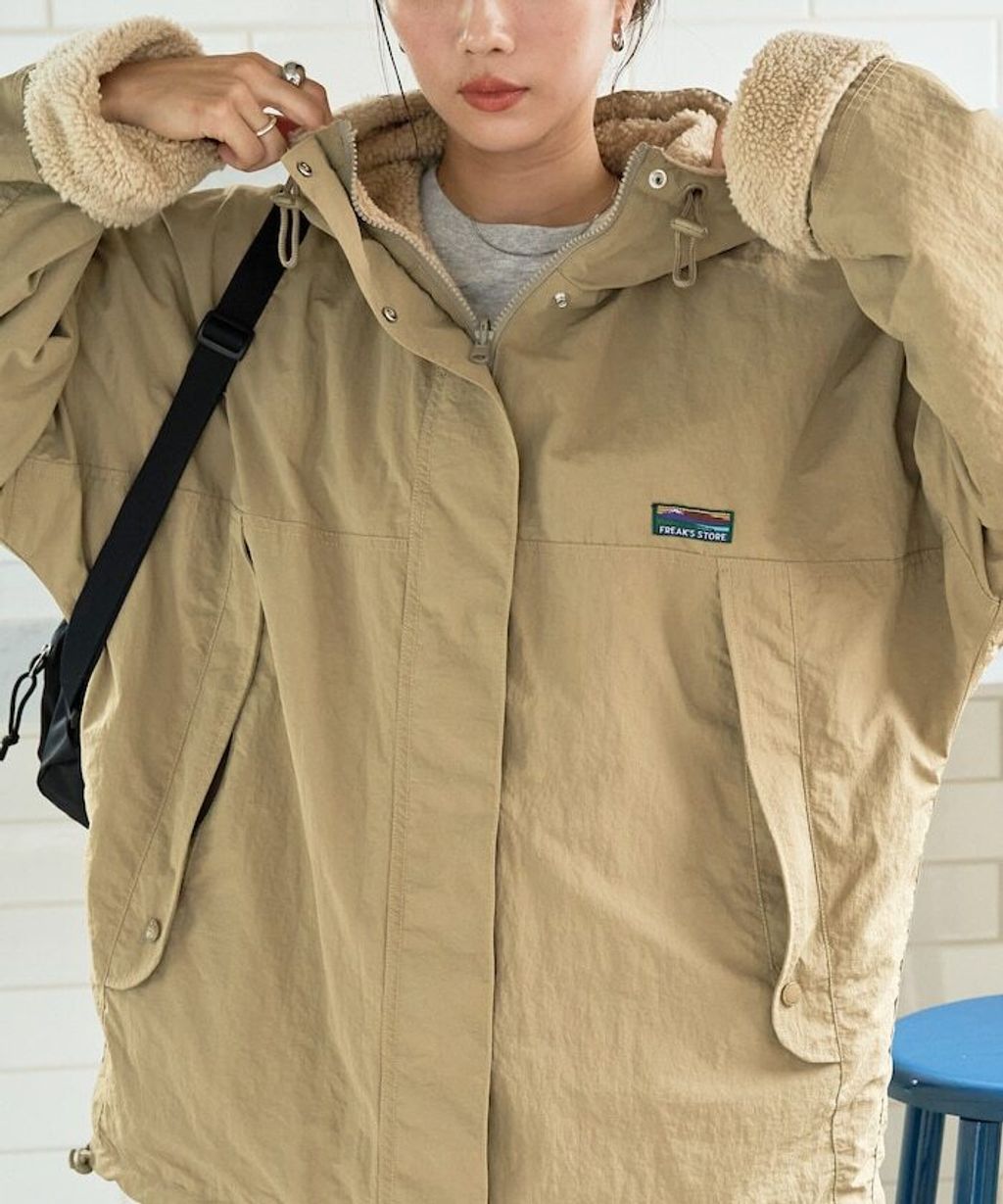 FREAKS STORE OUTDOORS雙面兩穿連帽外套_49