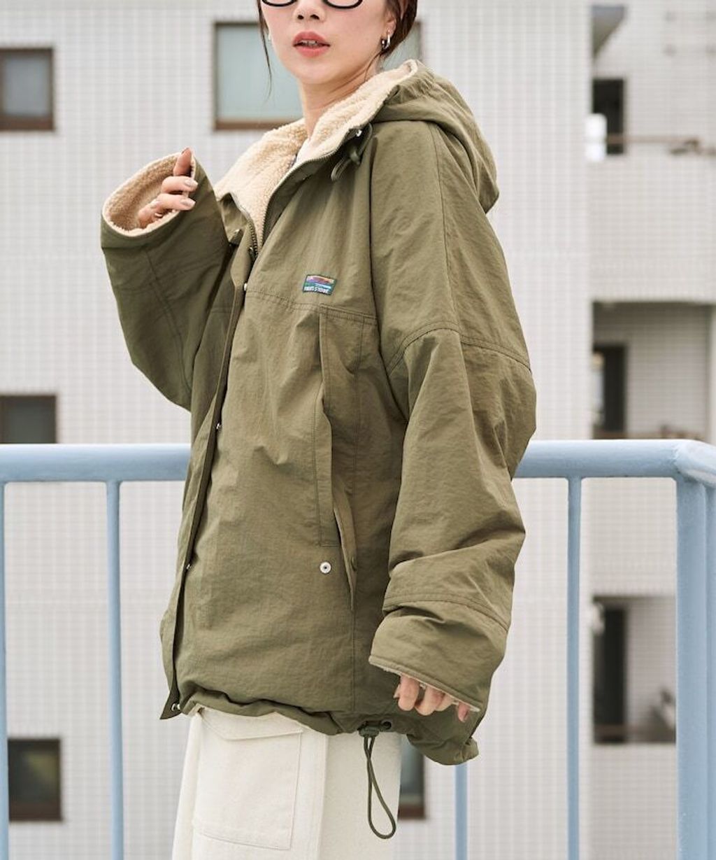 FREAKS STORE OUTDOORS雙面兩穿連帽外套_35