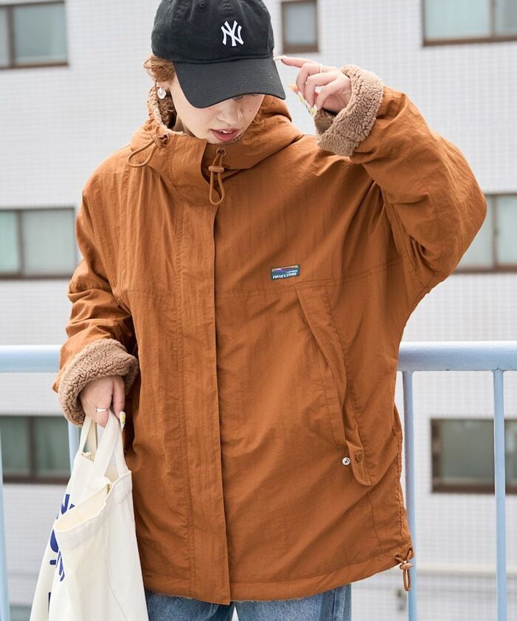 FREAKS STORE OUTDOORS雙面兩穿連帽外套_22