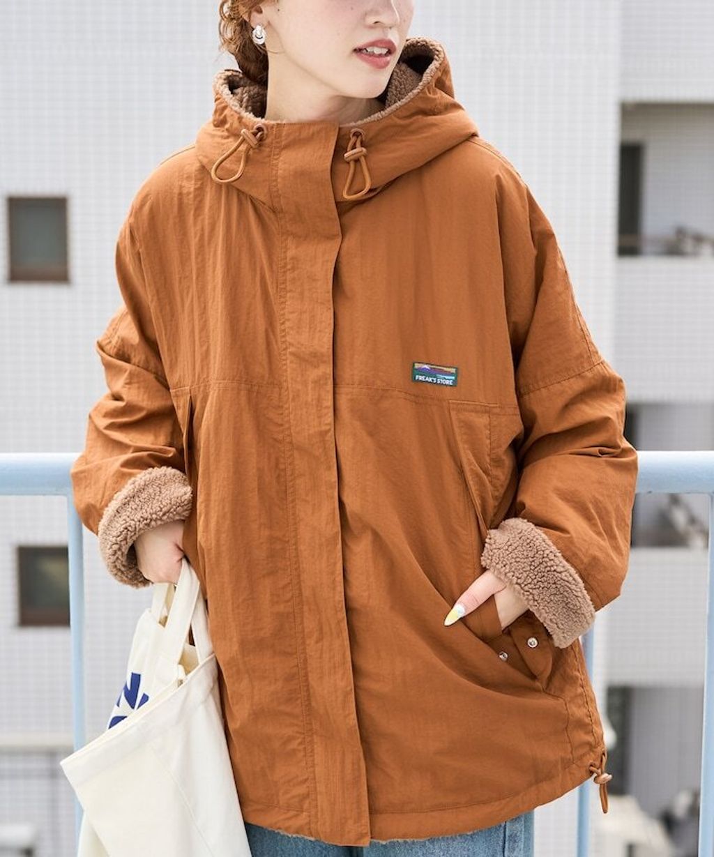 FREAKS STORE OUTDOORS雙面兩穿連帽外套_17