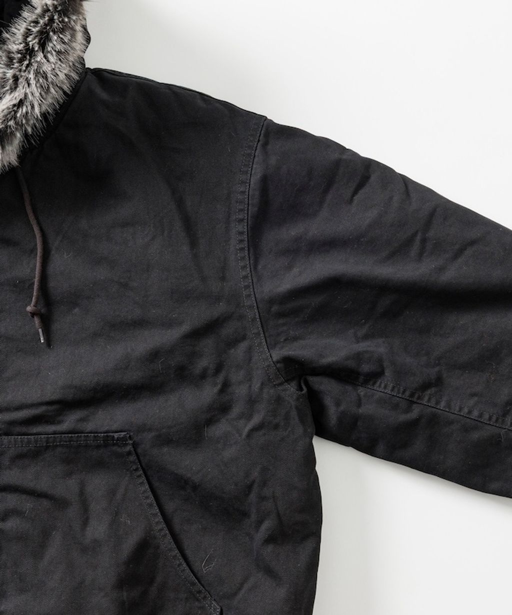 FREAKS STORE 純棉質厚布連帽鋪棉軍風外套_21